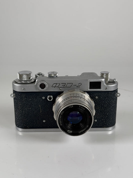 FED 2 LEICA Rangefinder Camera 5cm f2.8 Lens