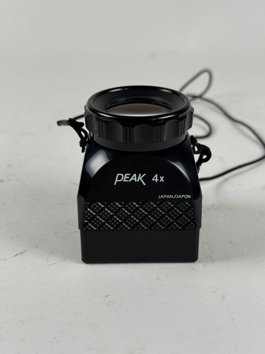 PEAK Anastigmat Lupe Loupe 4x Magnifier for Medium-Format Film