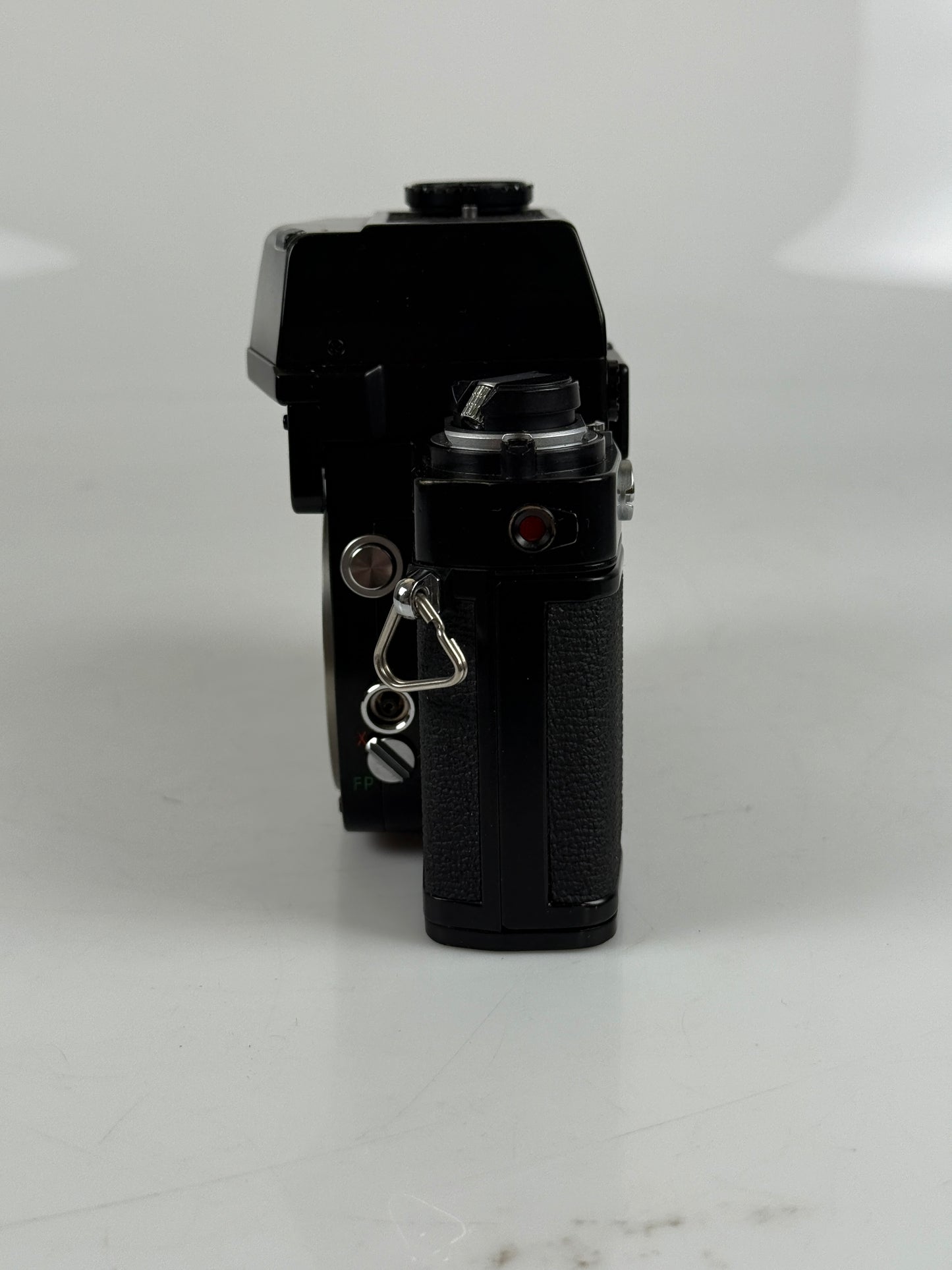 Minolta XK 35mm film Camera body Black w/ AE meter finder