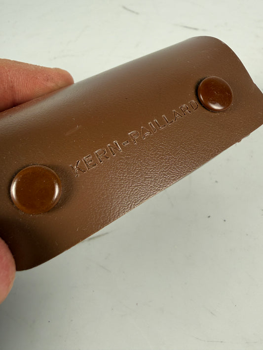 Original Kern Paillard Bolex Leather LENS CASE for Switar Lens