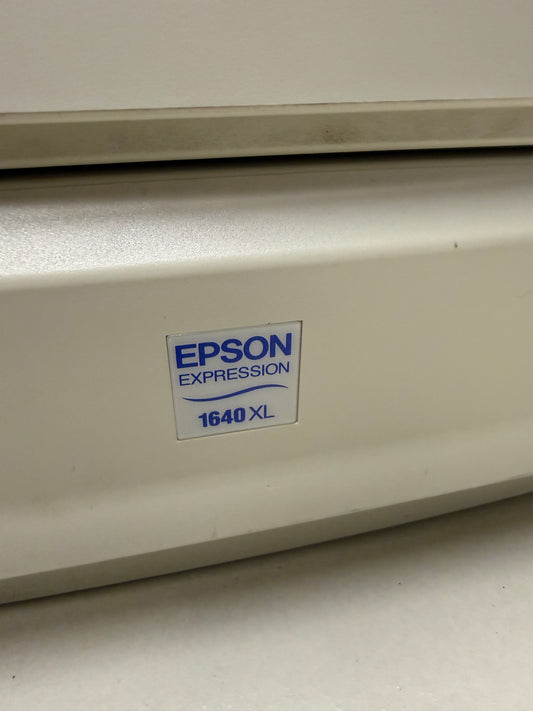 Epson Expression 1640XL Photo Scanner