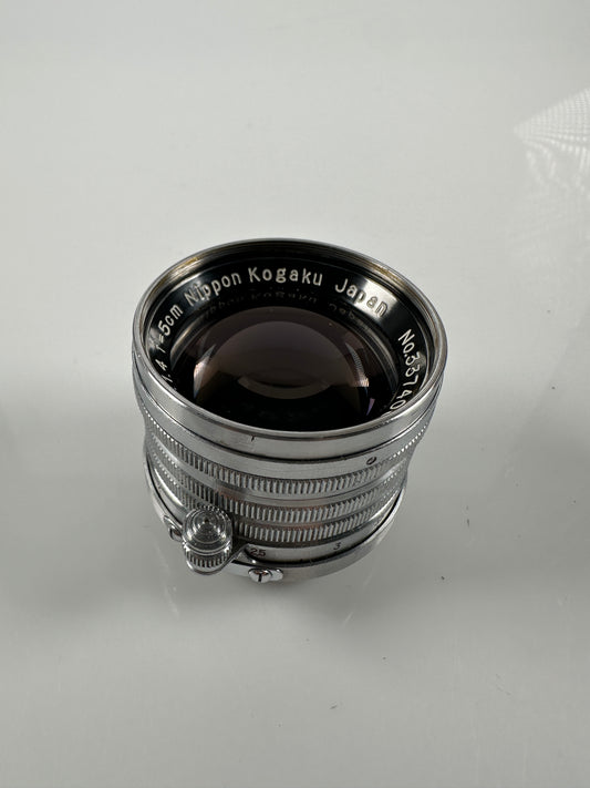 Nikon NIKKOR SC S.C 5cm 50mm f1.4 Nippon Kogaku Japan Ltm Mount