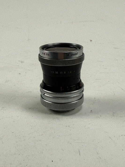 Kern-Paillard Switar 10mm f1.6 H16 RX C mount Cine Lens