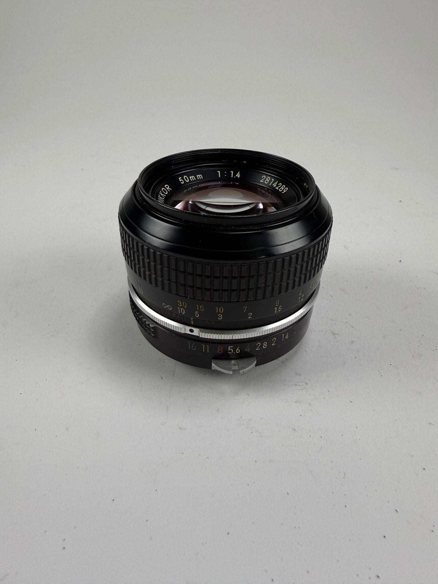 NIKON NIKKOR non AI 50mm f1.4 Portrait MF Prime Camera Lens