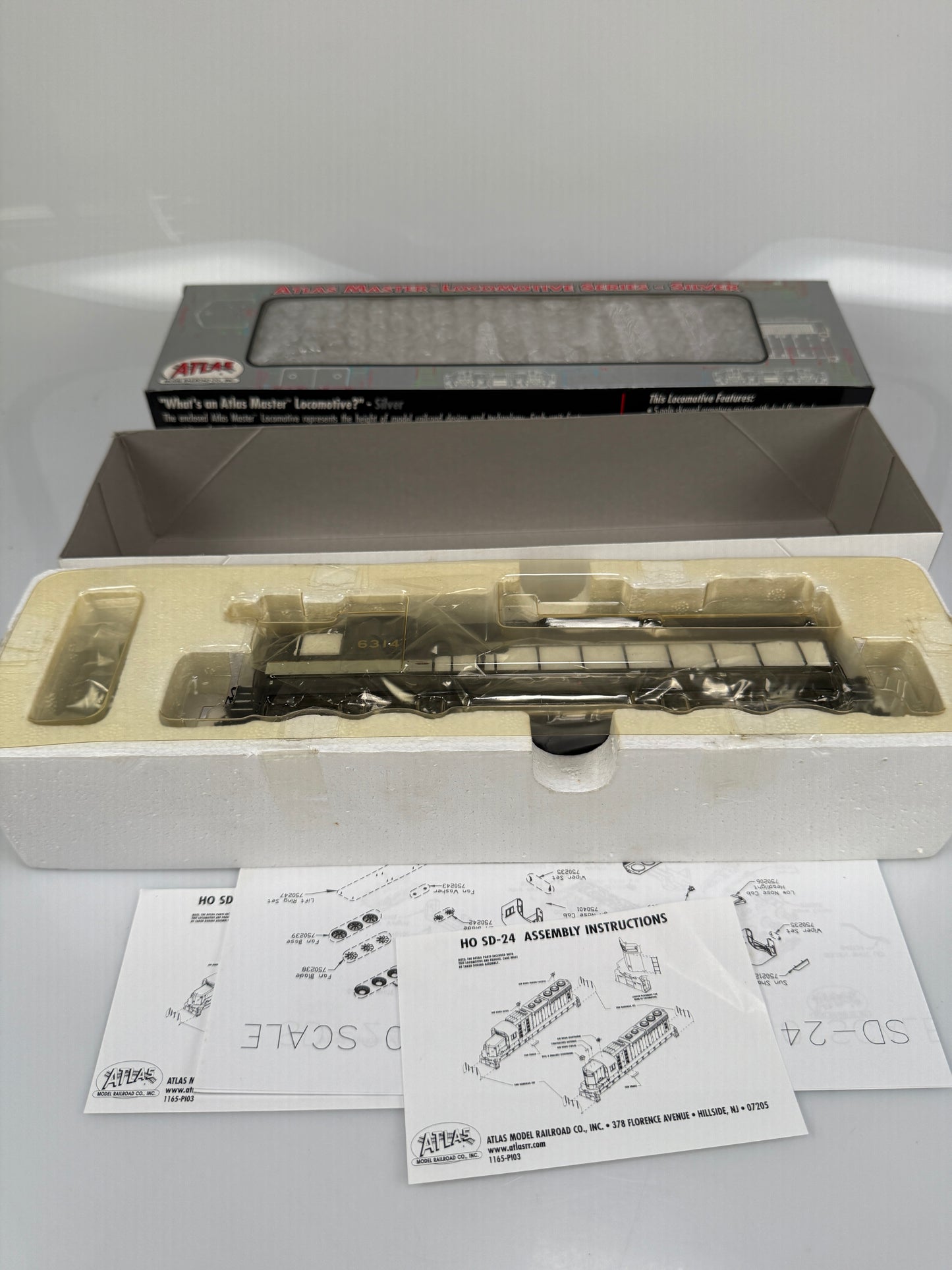 Atlas Silver 7511 SD 24 Southern 6314 HO Locomotive