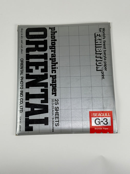Oriental Seagull Photo Paper 25 Sheets 8x10 inch G-3 Bromide paper