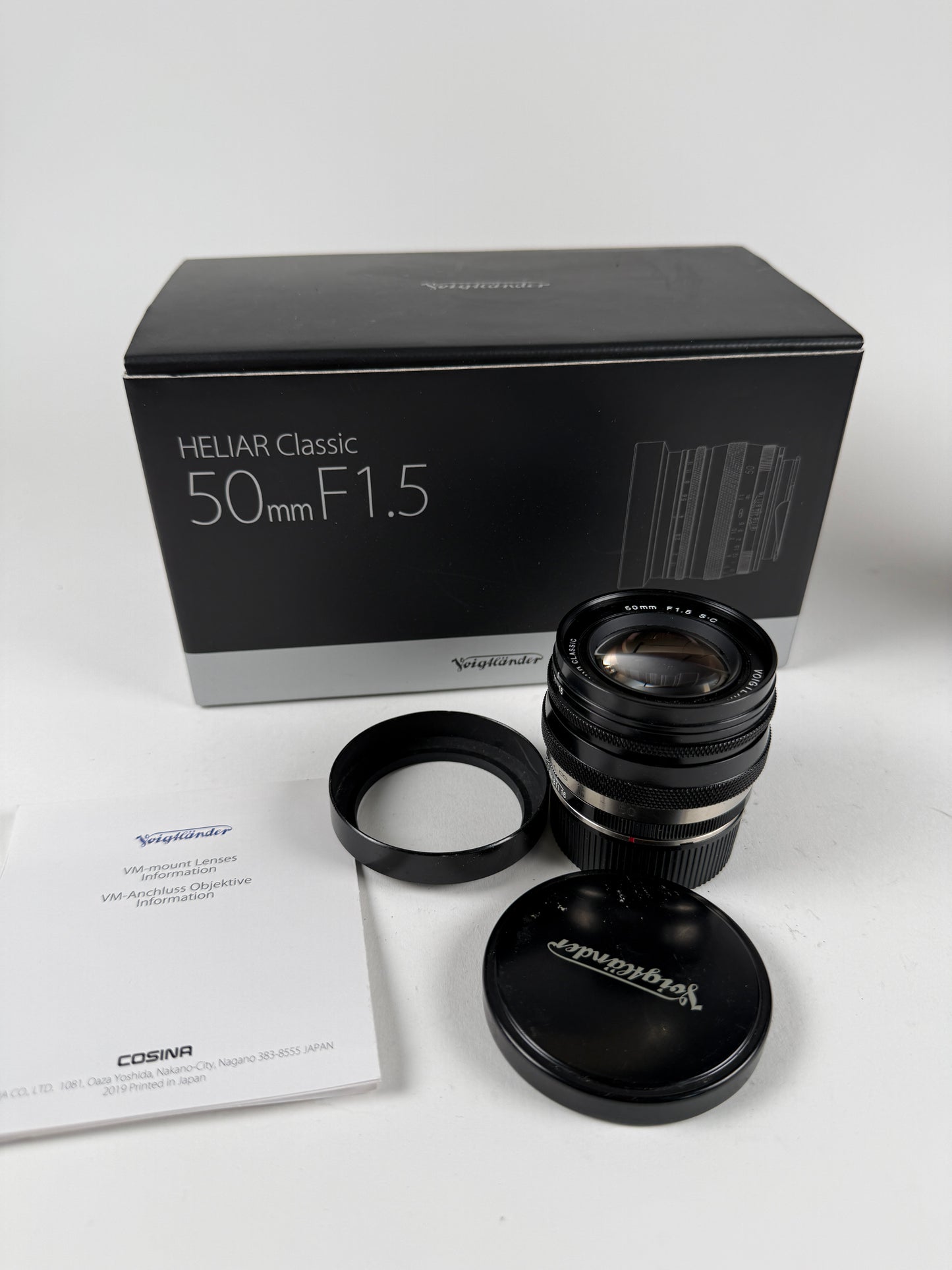 Voigtlander HELIAR Classic 50mm F1.5 VM (for Leica M mount)