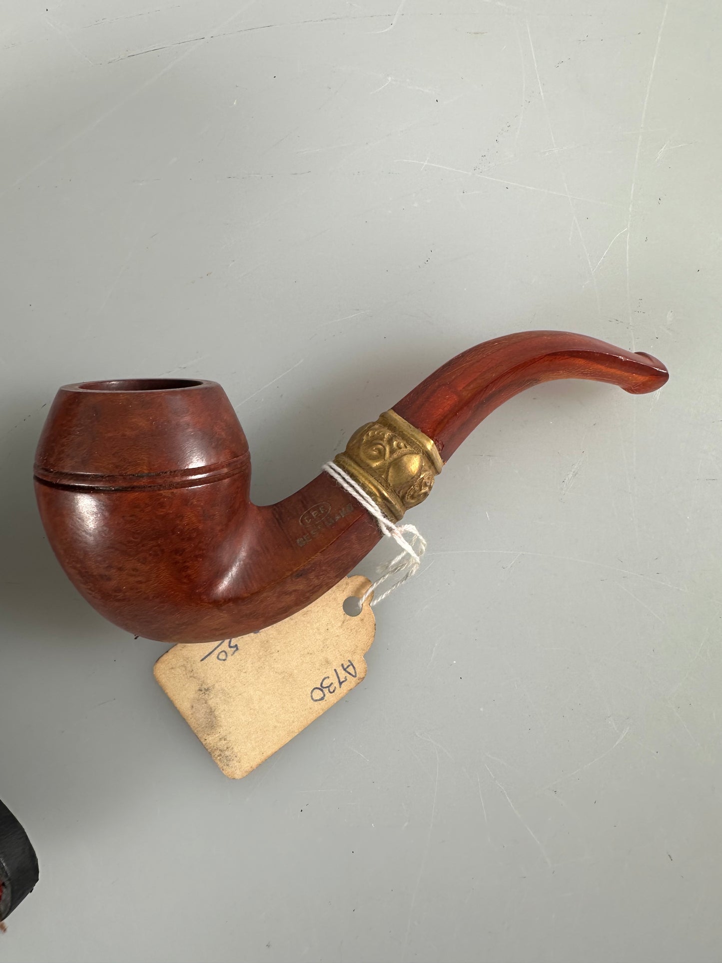 CPF Best Make Amber Pipe, Unsmoked