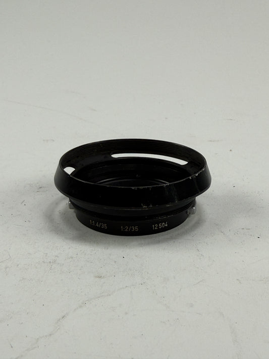 Leica Leitz 12504 lens hood for 35mm f1.4 35mm f2 summilux Summicron
