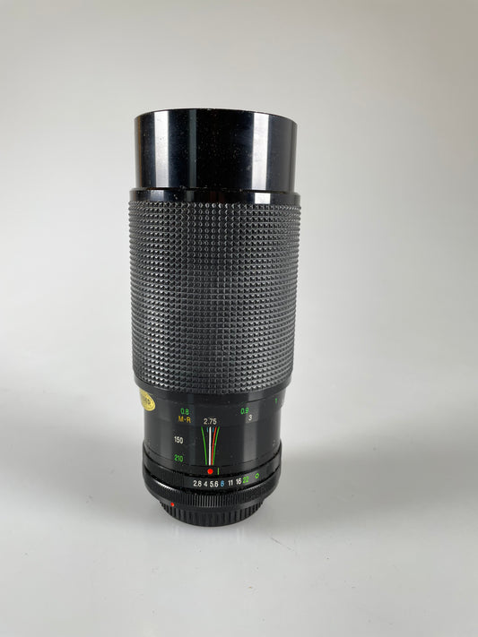 Vivitar 70-210mm f2.8-4 Series-1 Macro zoom lens Canon FD