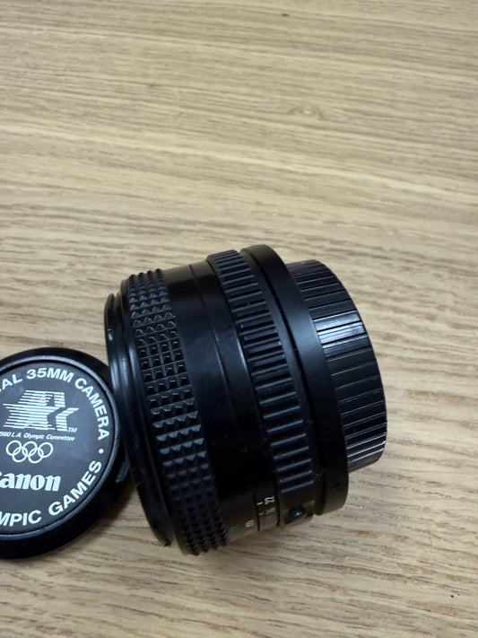 Canon 50mm F1.8 FDN New FD mount lens