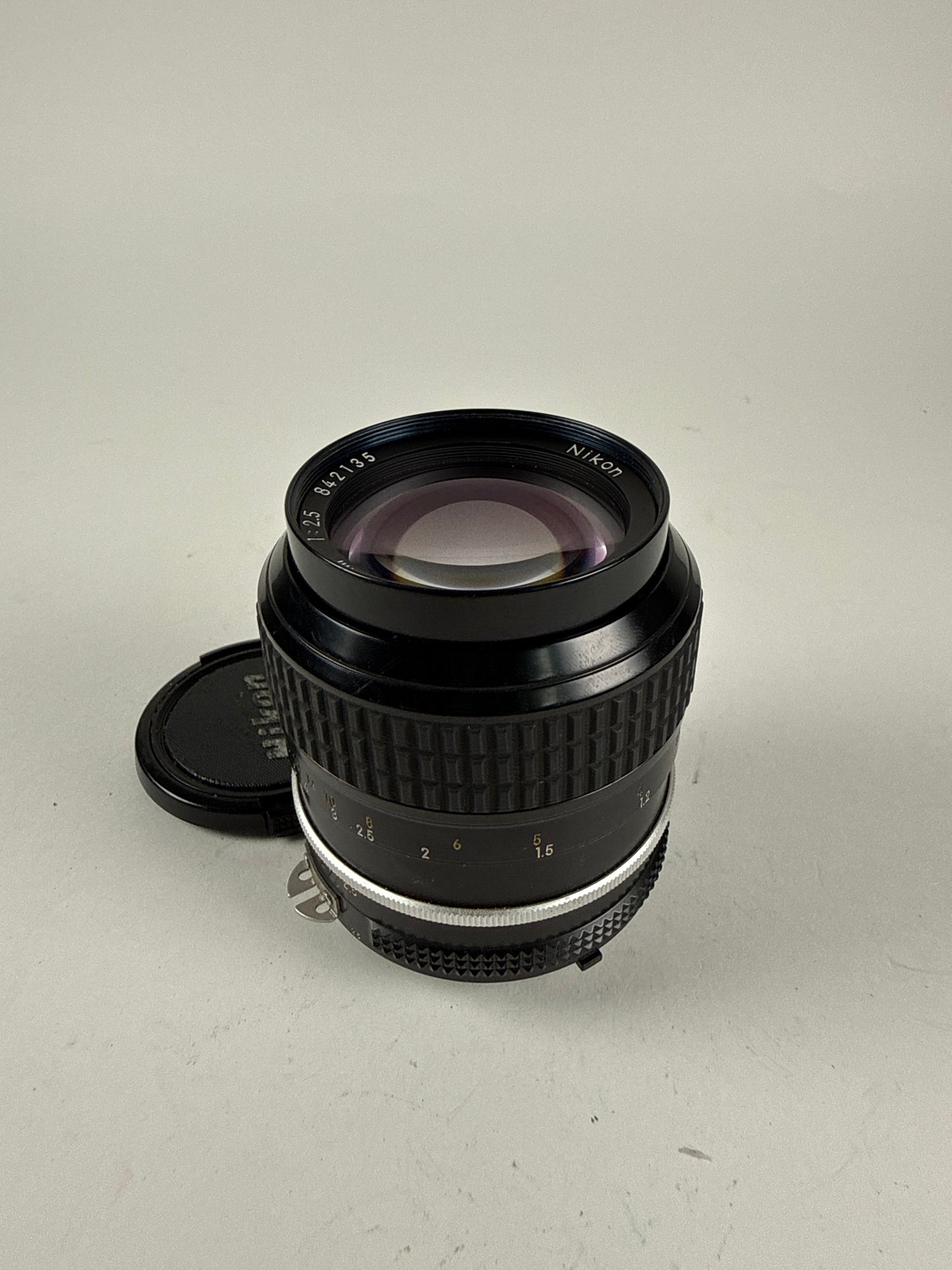 Nikon Nikkor 105mm f2.5 Ai Prime Manual Focus Portrait Lens