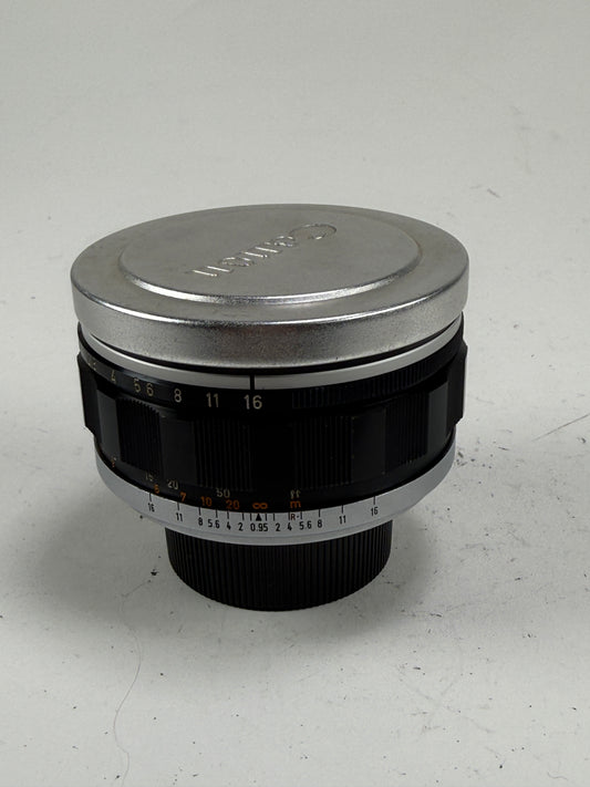 Canon 50mm f0.95 Dream Lens Leica M 6 Bit Converted DAG