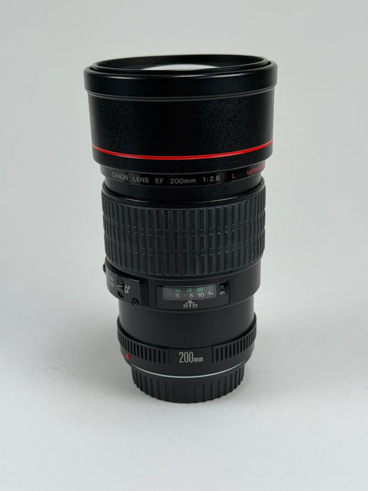 Canon EF 200mm f2.8 L USM Prime AF Ultrasonic Telephoto Lens