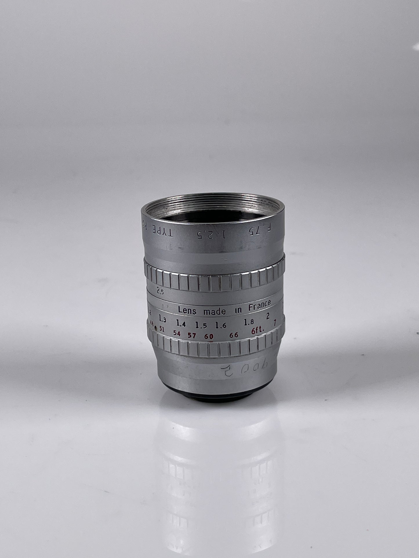 B&H Angenieux 3 Inch 75mm F2.5 C Mount Lens Camera Adapt M4/3 BMPCC Bolex