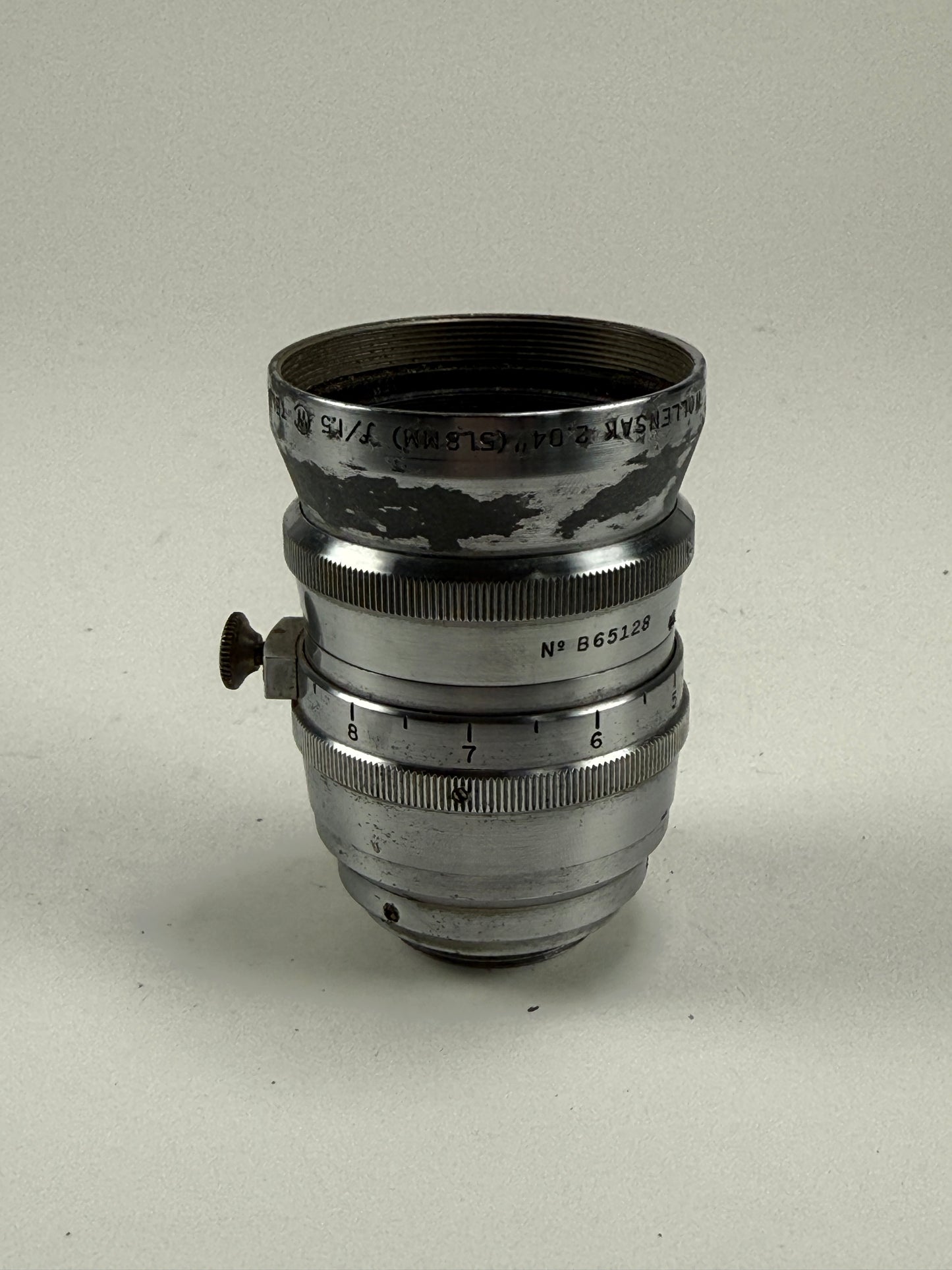 Wollensak Television Raptar 2.04 Inch 51.8mm F1.5 C Mount Lens Camera Adap M4/3 BMPCC Bolex RARE