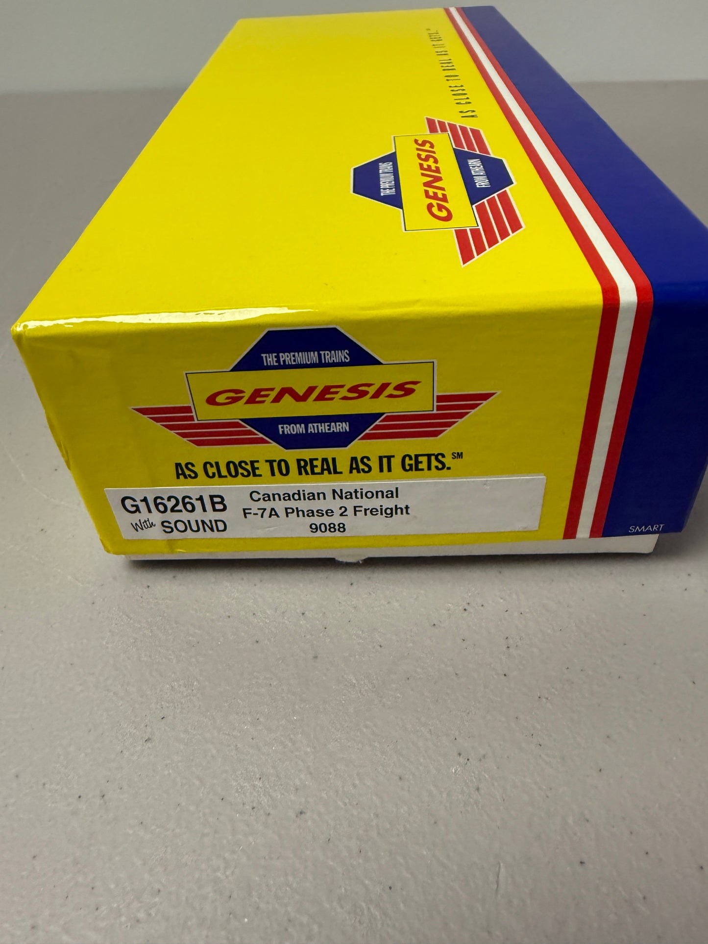 HO Genesis G16261B 9088 Canadian National F7A Phase 2 Freight With Sound