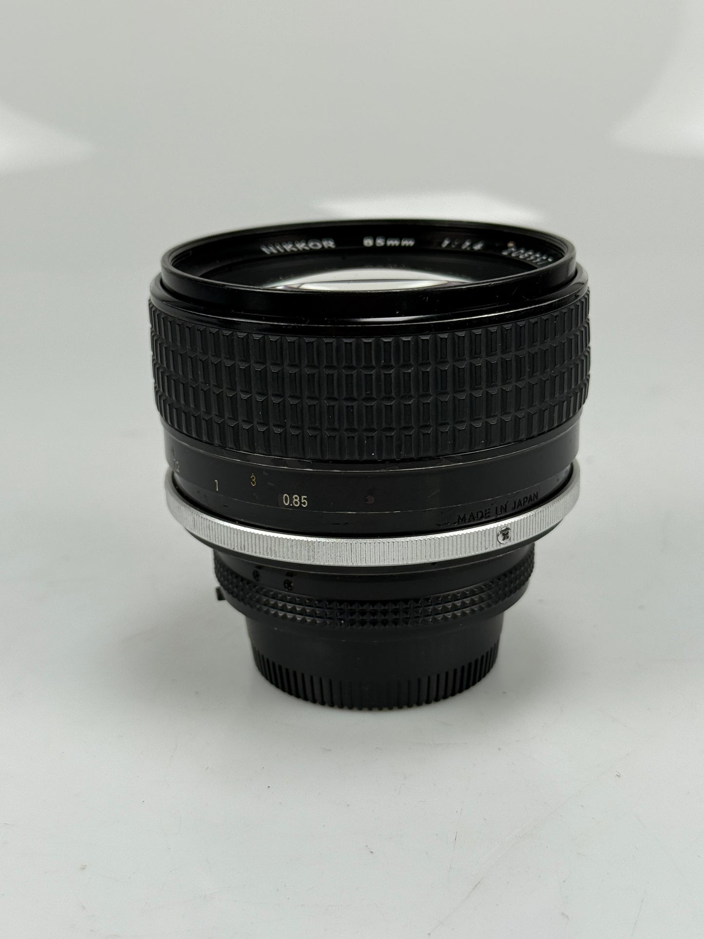 Nikon Nikkor Ais 85mm f1.4 Lens Prime SLR