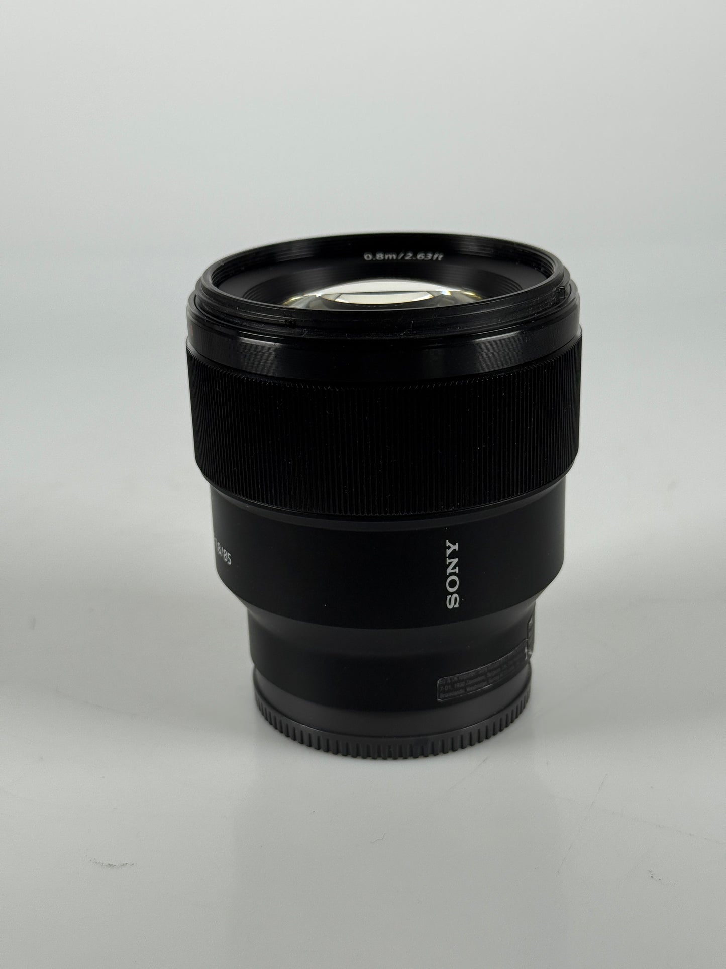 Sony FE 85mm f1.8 Lens