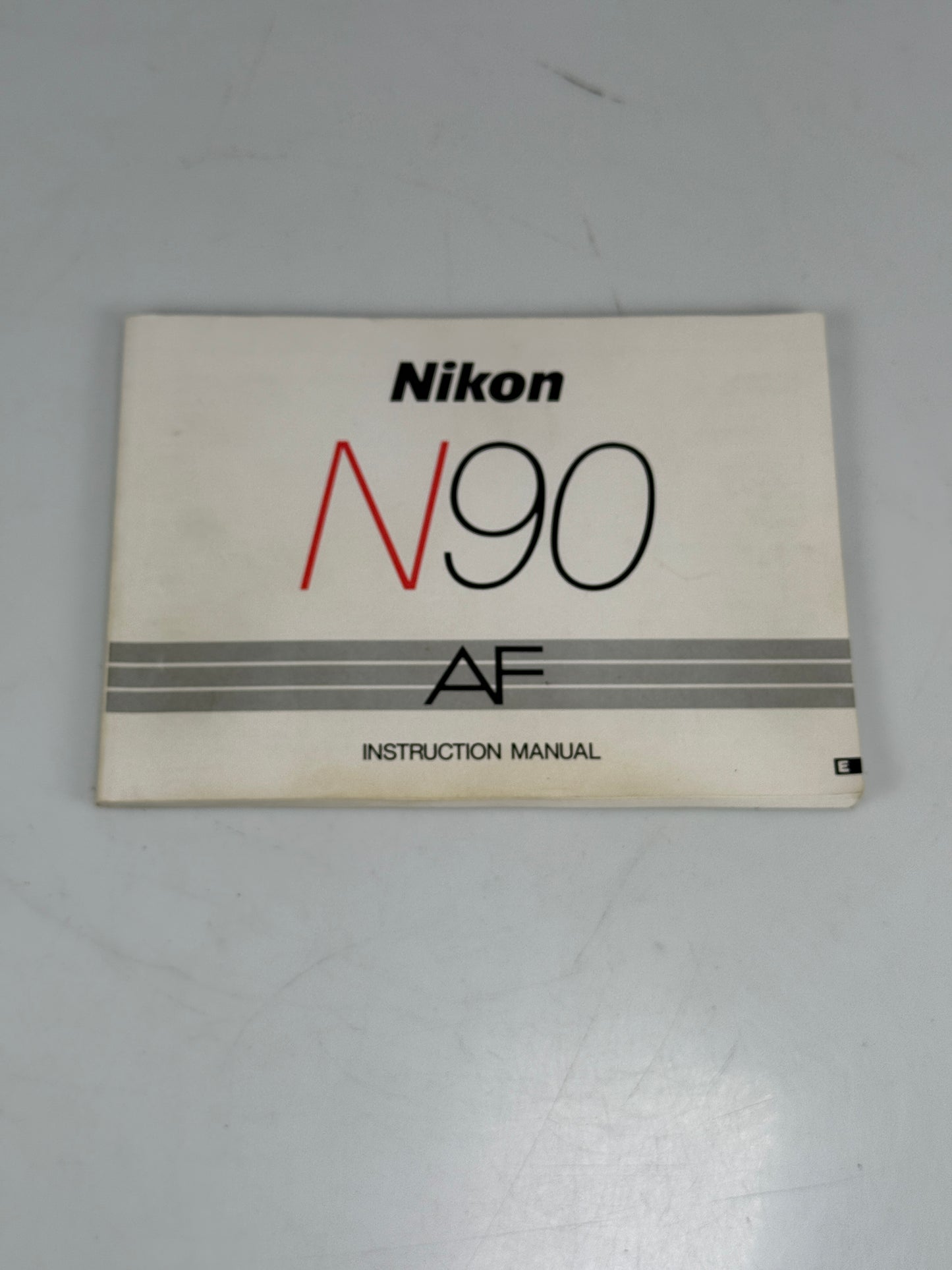 Nikon AF N90 Camera Instruction Manual