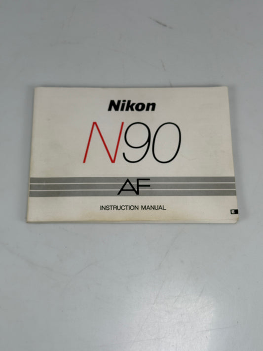 Nikon AF N90 Camera Instruction Manual