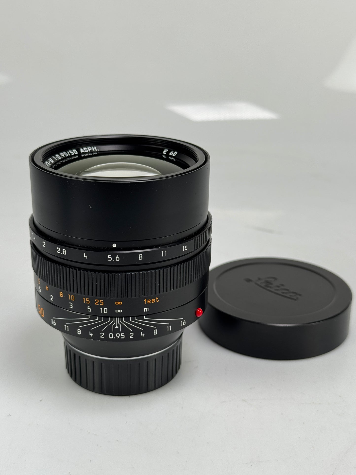 Leica Noctilux-M 50mm f0.95 ASPH Lens Black MFR #11602