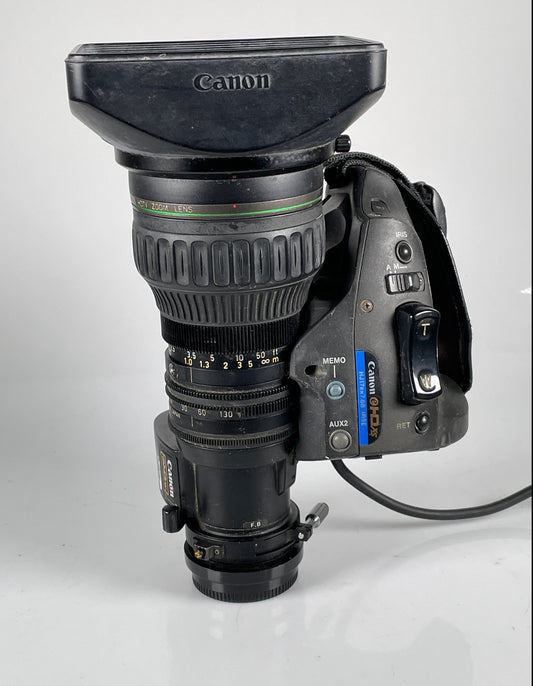 Canon HJ17ex7.6B-IRSE eHDxs 17x2/3 ENG Lens w/ 2x - 7.6-130mm f1.8