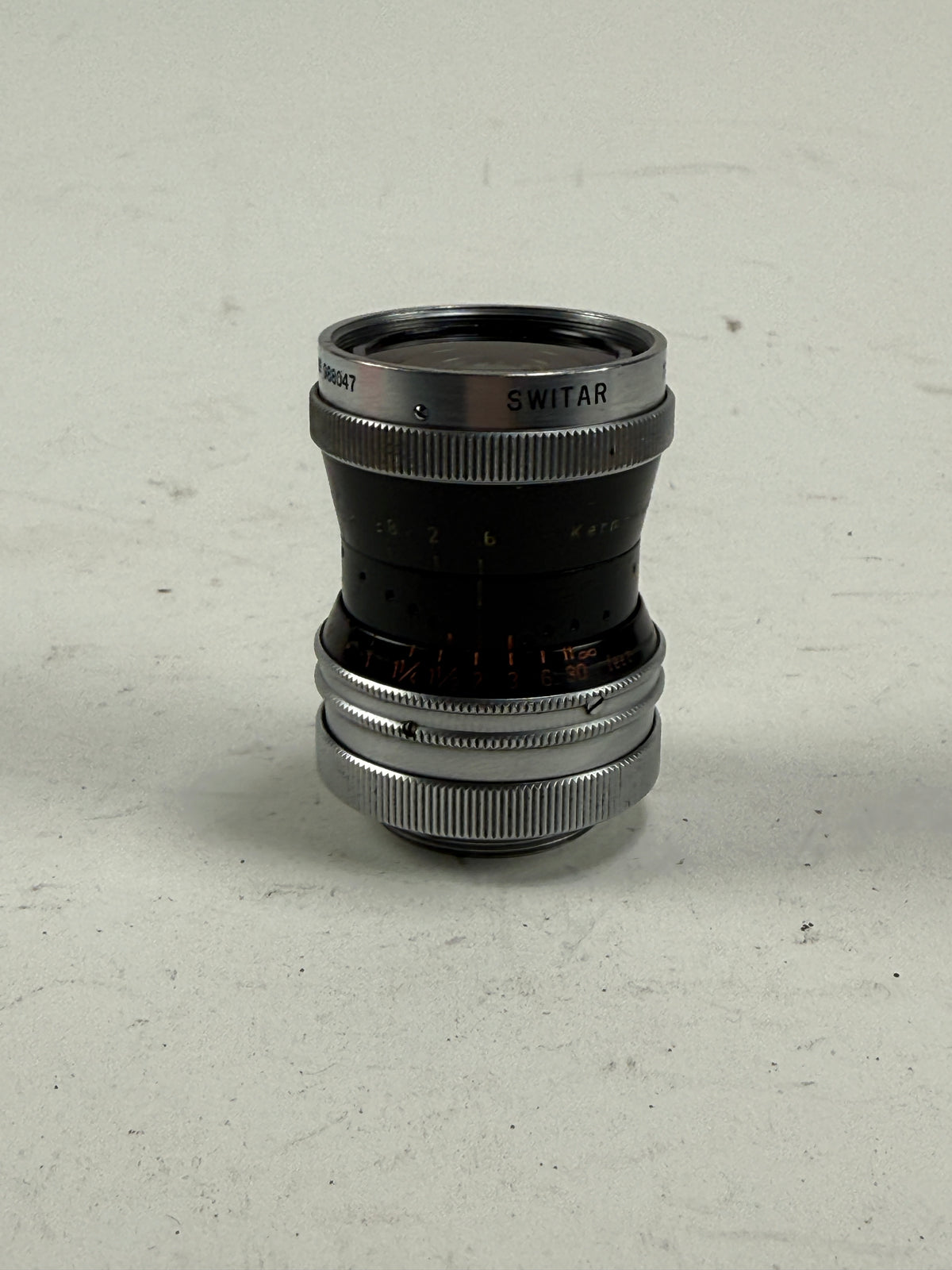 Kern-Paillard Switar 10mm f1.6 H16 RX C mount Cine Lens