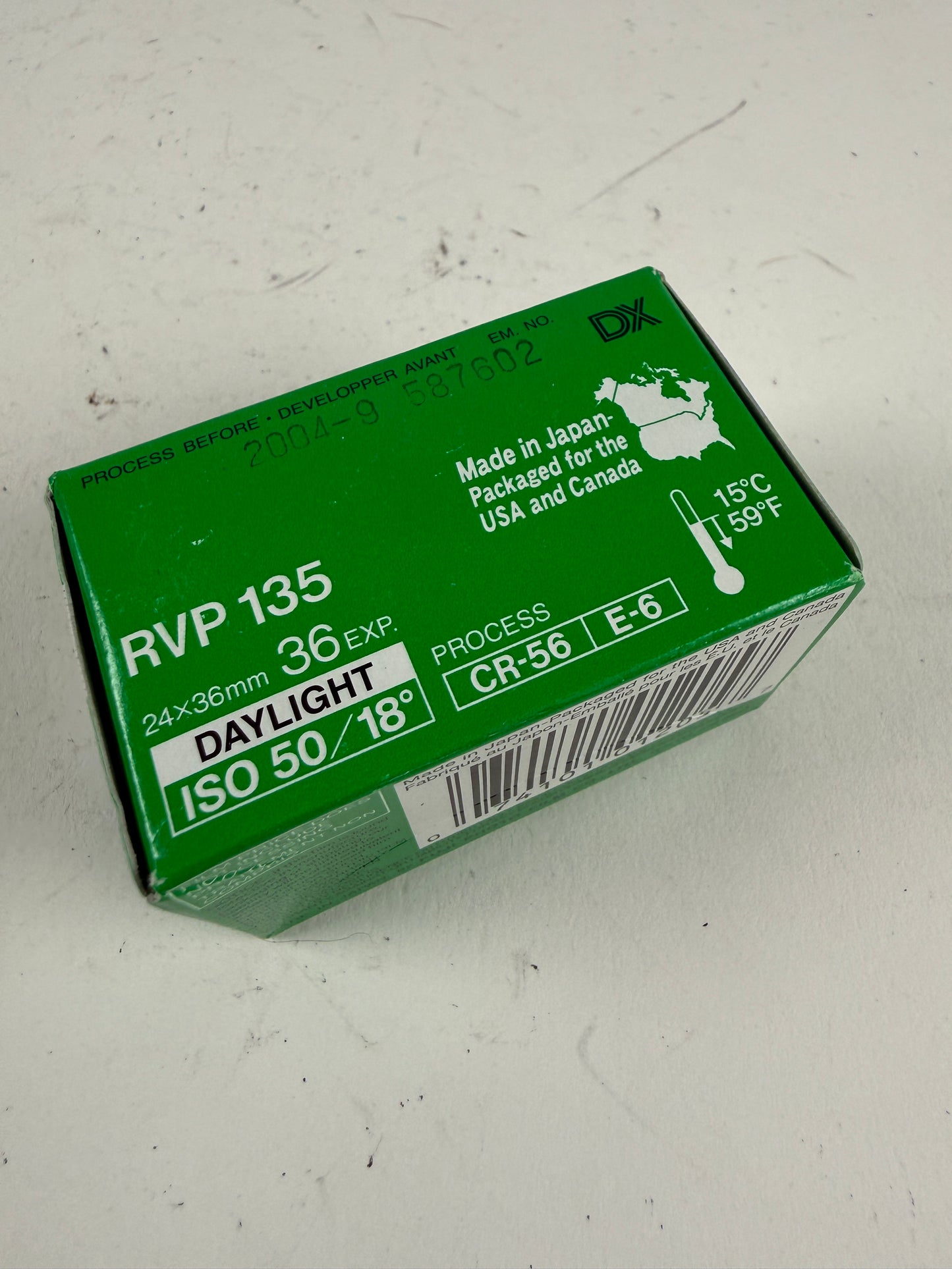 Fujichrome Velvia 50 35mm 36 exp RVP 135 roll