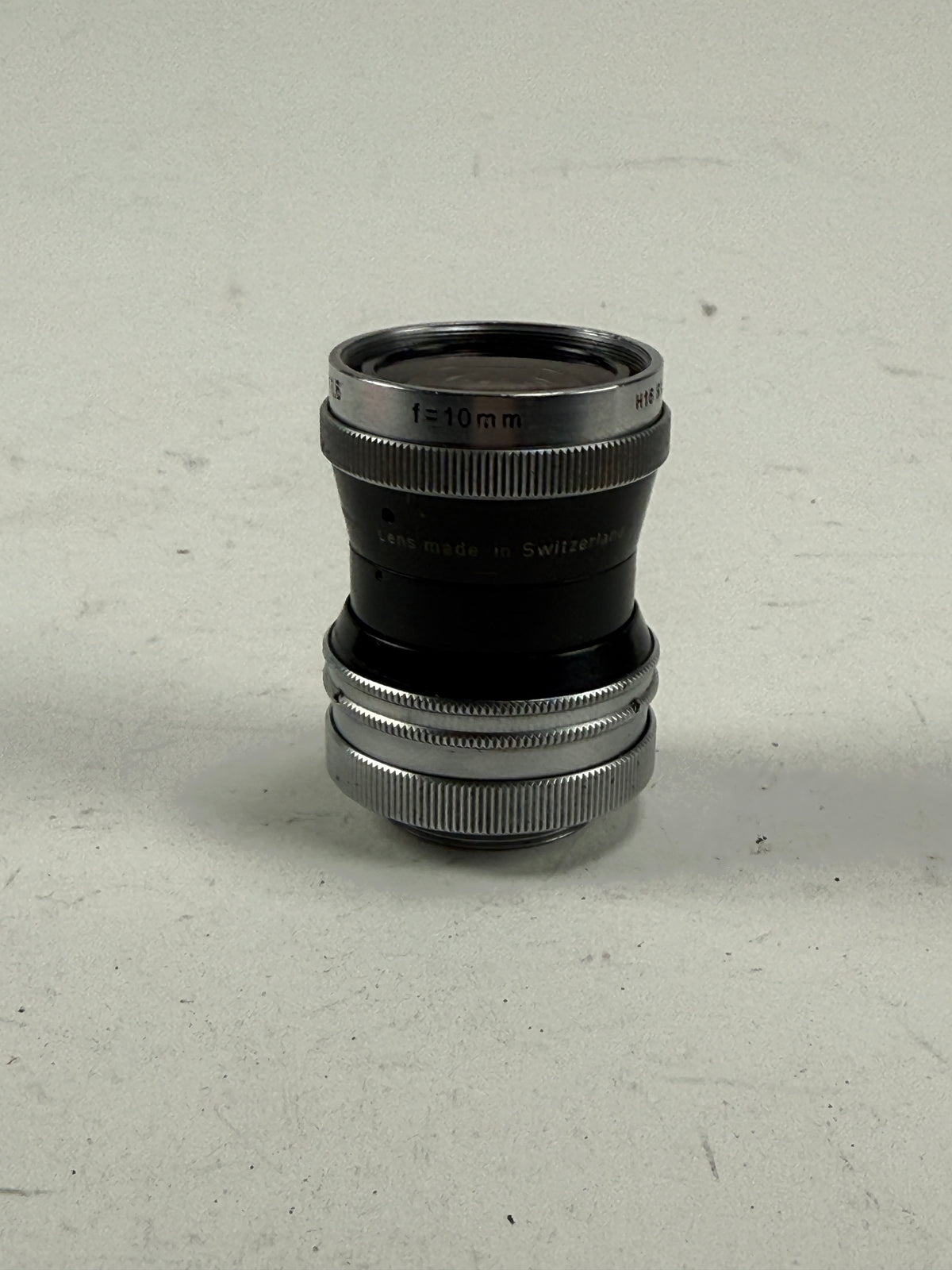 Kern-Paillard Switar 10mm f1.6 H16 RX C mount Cine Lens