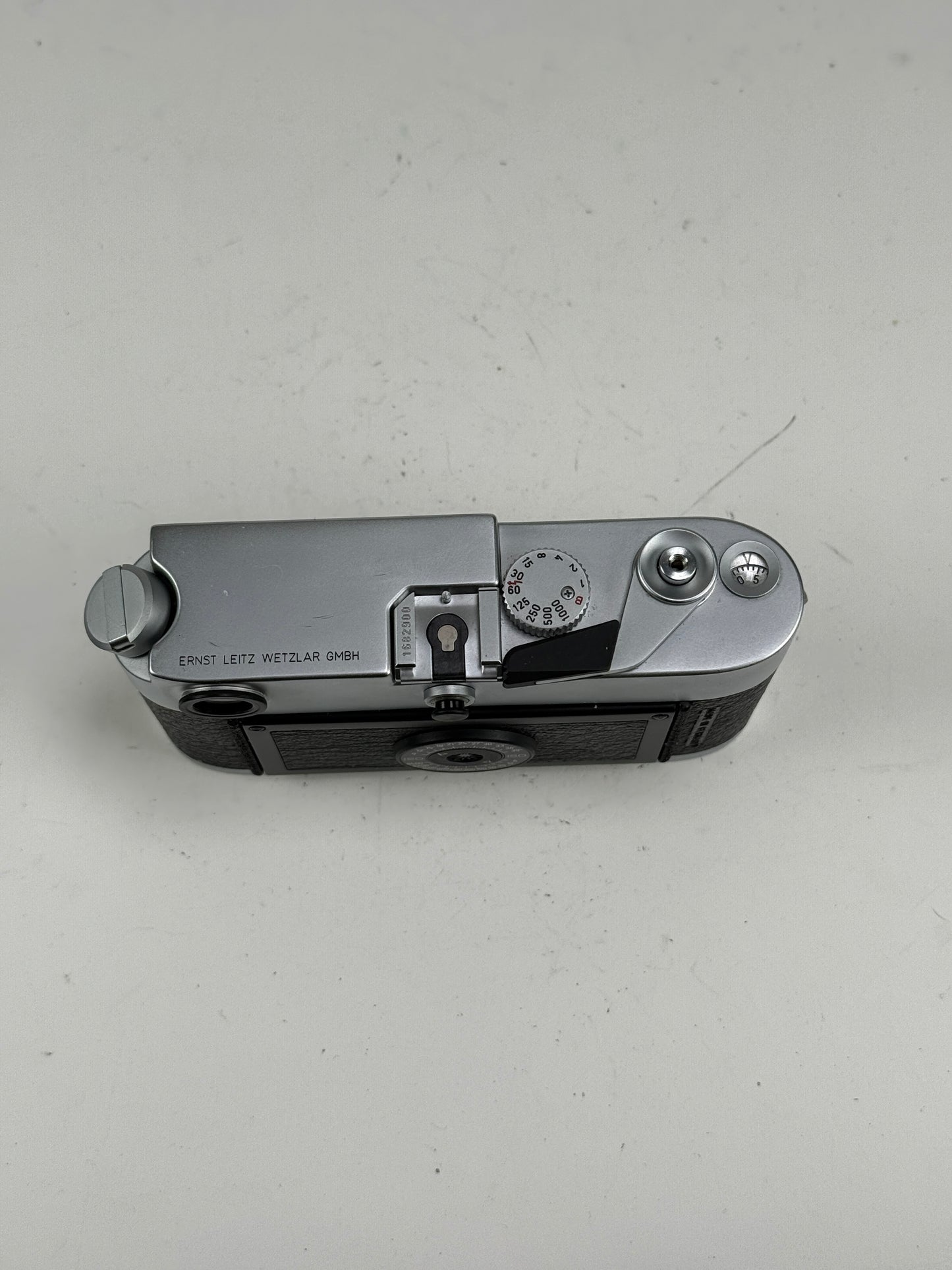 Leica M6 Classic Chrome 0.72 35mm rangefinder film camera 10414