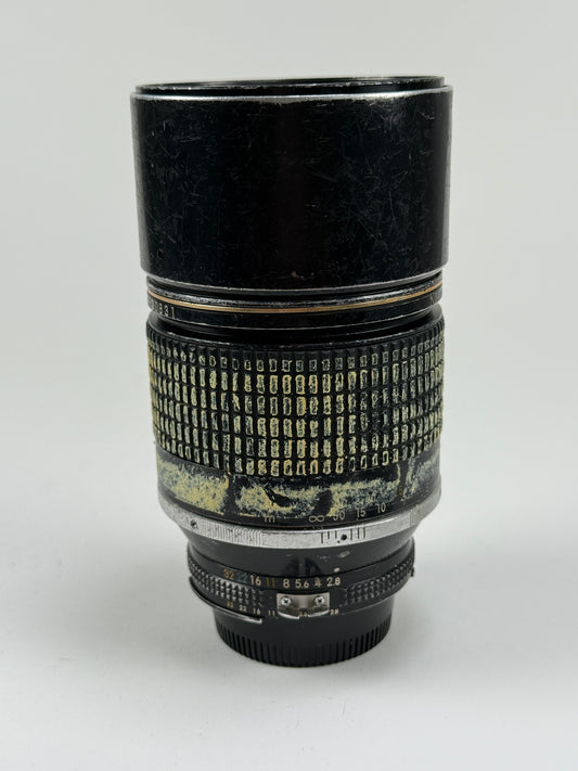 Nikon Nikkor ED AIS Ai-s 180mm f2.8 Telephoto MF Lens Heinz Kluetmeier
