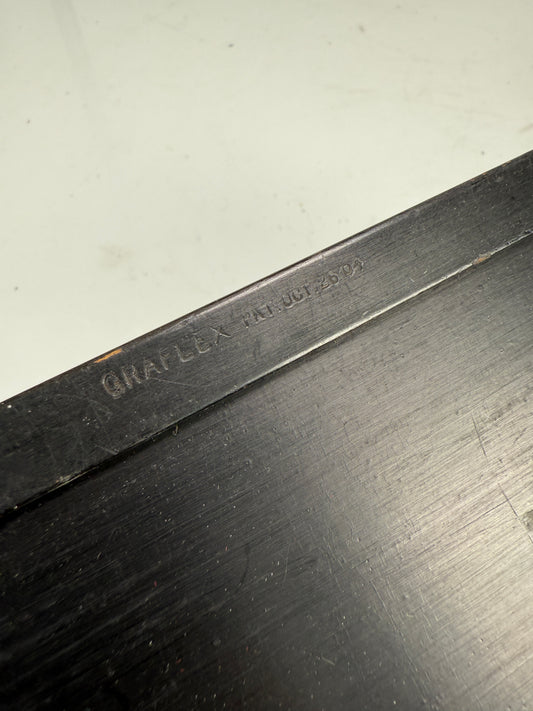 Folmer Graflex Graphic SLOTTED 4x5 plate Film Holder with Darkslides