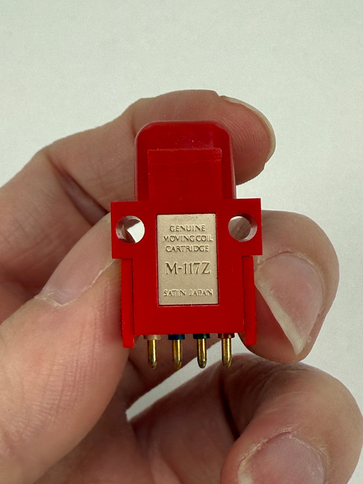 Stylus Needle Pickup Cartridge Satin M-117Z MC System