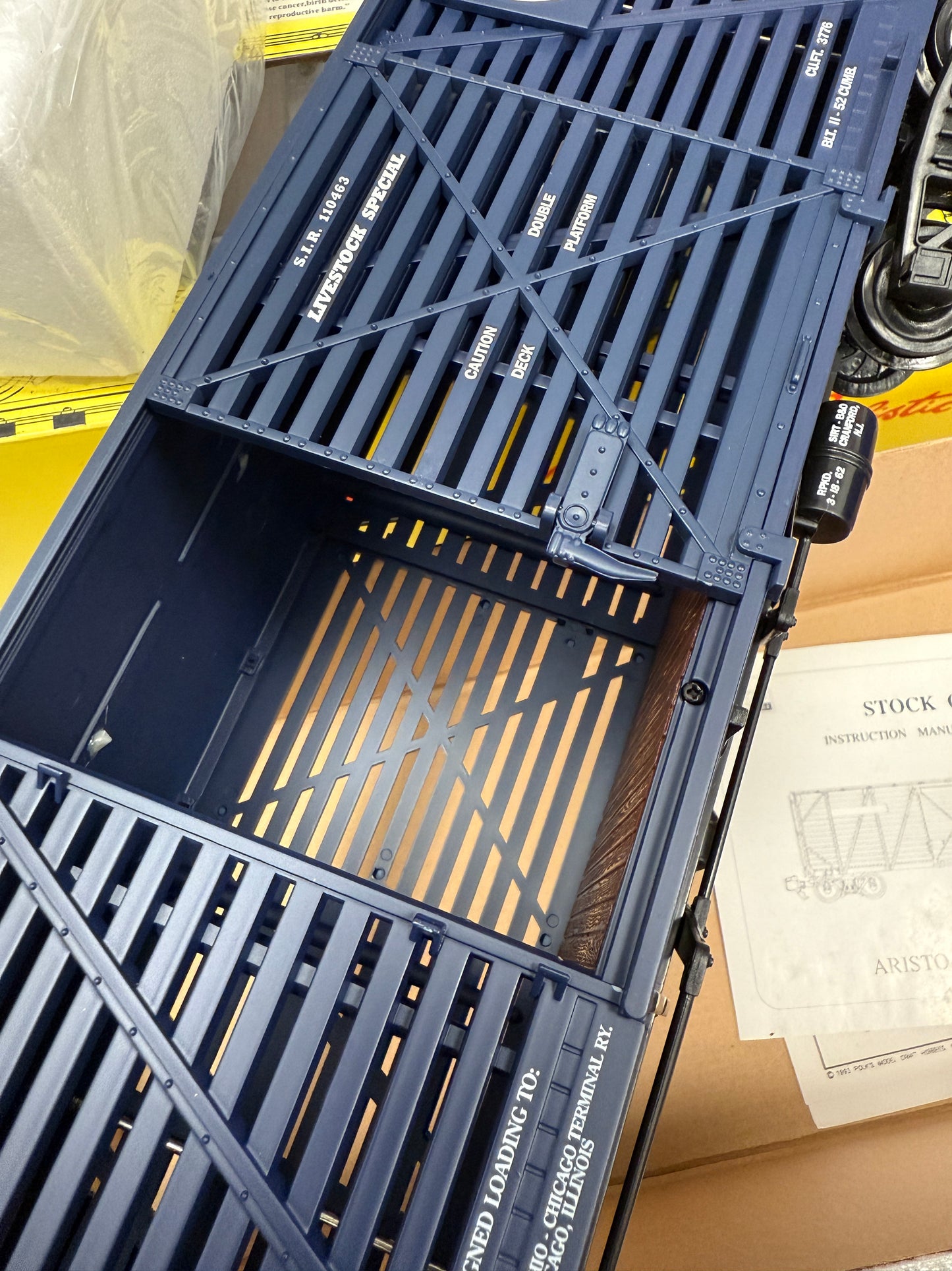 Aristo-Craft ART-46117 Baltimore & Ohio Stock Car 1:29 G-Gauge