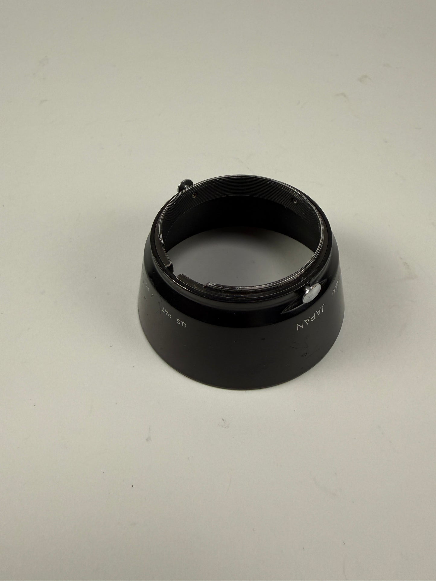 Nippon Kogaku Metal Lens Hood for Nikkor H 5cm F2 S Mount Rangefinder Pat Pend