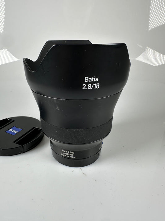 Zeiss Batis 18mm f2.8 Distagon T* Lens for Sony E Mount