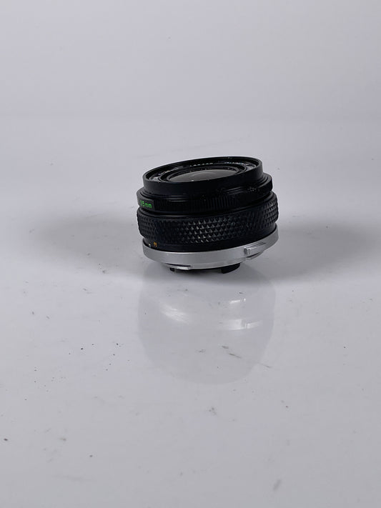 Olympus OM-System Zuiko MC Auto W 35mm f2.8 MF lens