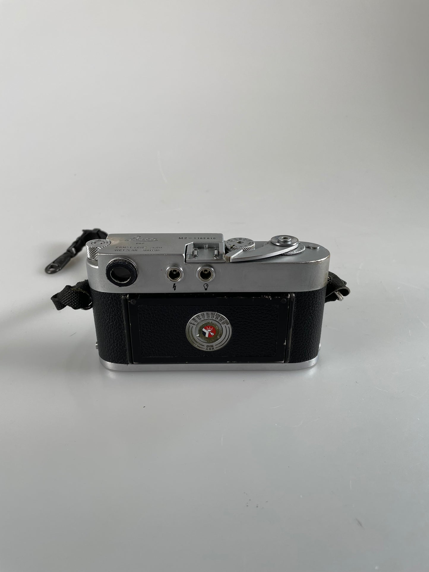 Leica M2 35mm rangefinder film camera body chrome LATE self timer 1162XXX