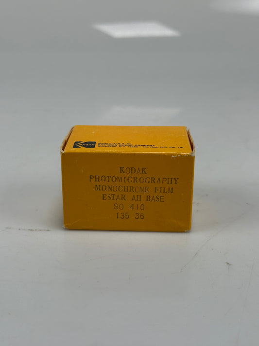 Kodak Photomicrography Monochrome Film 35mm 36exp SO 410