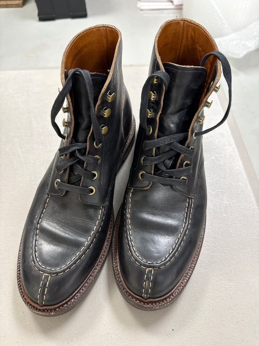 Grant Stone Ottawa Boots, Black Chromexcel, US 10.5D, Excellent Condition