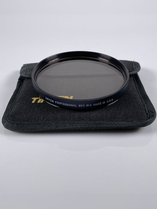 Tiffen Professional 95C 95mm 81A lens filter