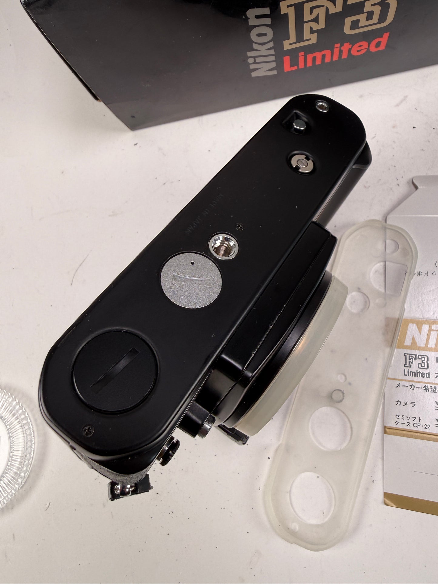 Nikon F3 HP Limited Black SLR 35mm Film Camera Body