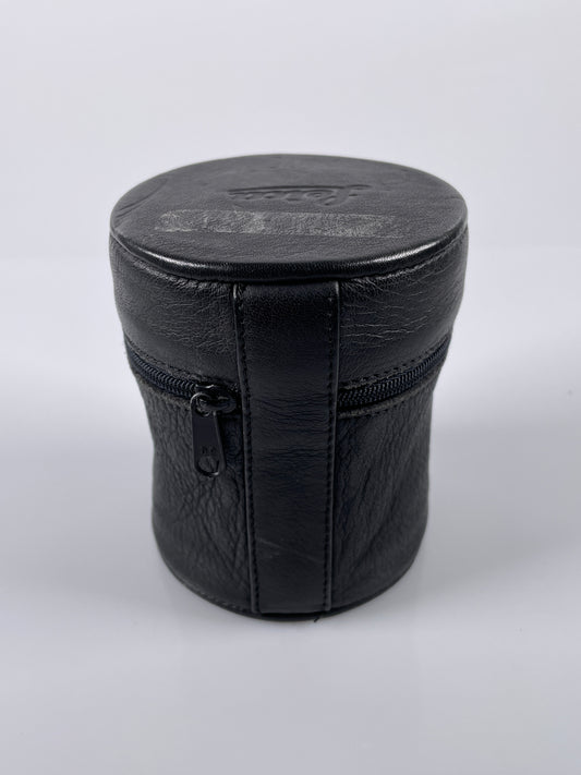 Leica E. Leitz Black Leather Lens Case for R lens