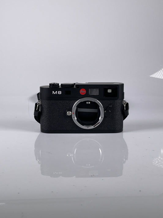 Leica M8 10.3MP Rangefinder Digital Camera Body - Black