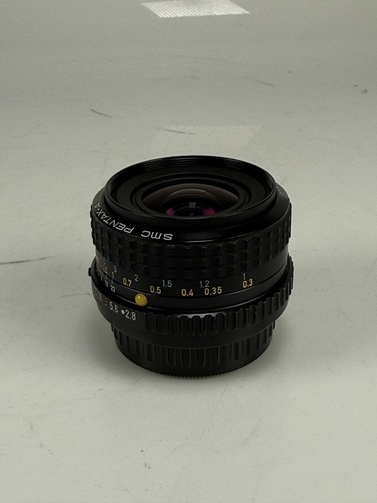 SMC Pentax A 28mm f2.8 K Mount Wide Angle Manual Focus Lens