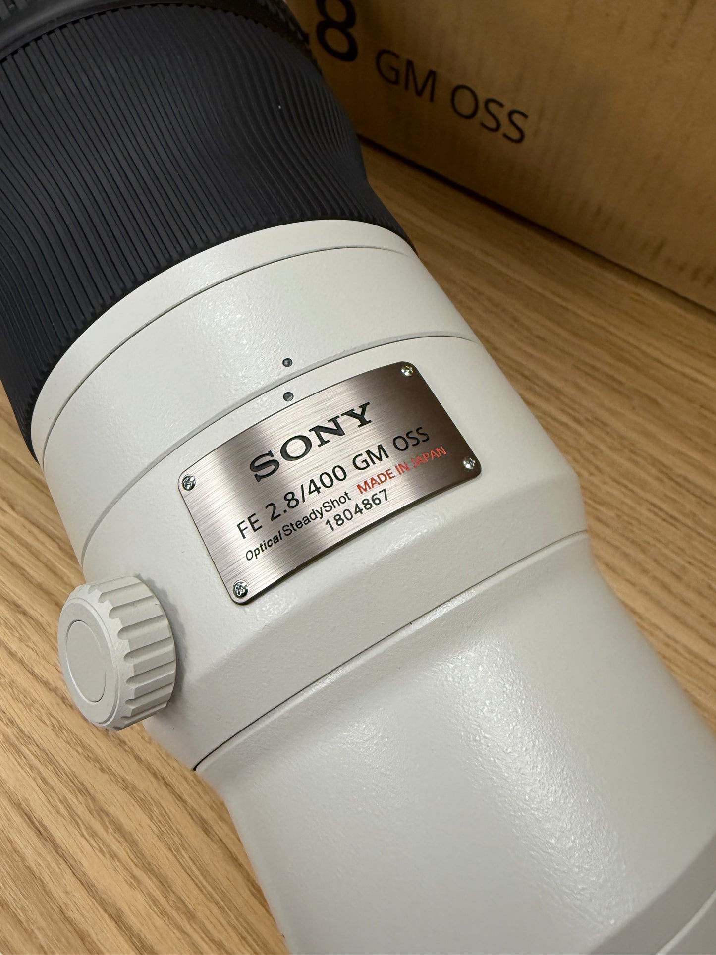 Sony FE 400mm f2.8 GM OSS Super Telephoto G master lens
