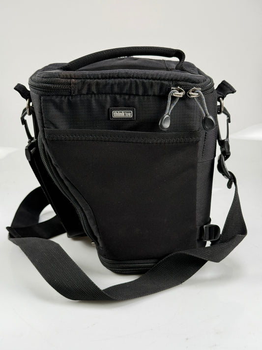 Think Tank Digital Holster 20 V2.0 Bag  Zipper Secured Lid Travel Black