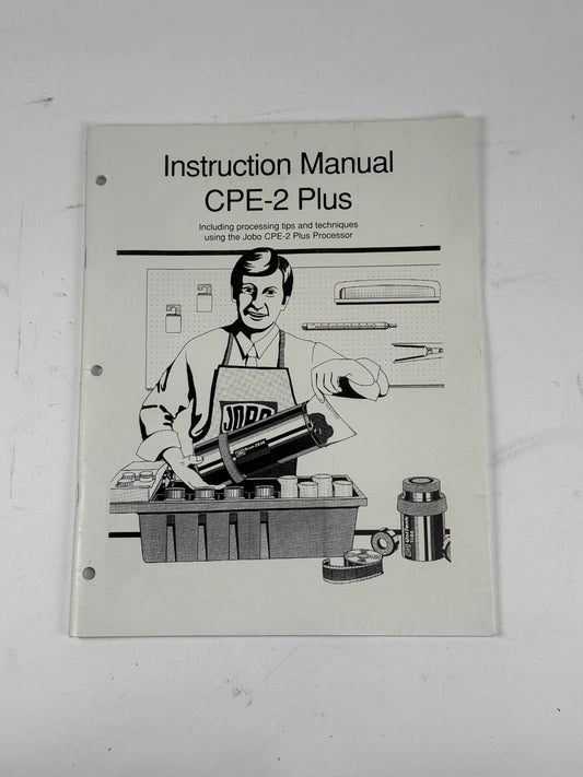Jobo CPE 2 plus User instruction manual