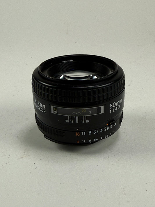Nikon AF-D NIKKOR 50mm f1.4 D Standard Prime Lens 50/1.4